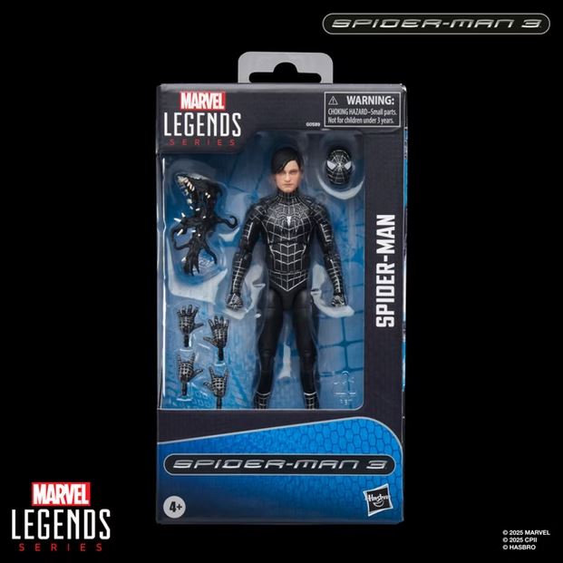 Фигурка Питер Паркер из фильма Человек паук 3 Враг в отражении Marvel Legends