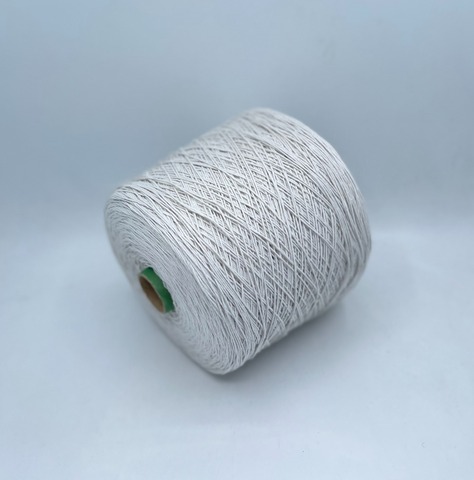 Бобинная пряжа (пр.Италия), art-USA Cotton supersoft , 325м/100гр. 100% Хлопок Pettinato(чесаный хлопок) цвет-Серый жемчуг, арт.29990