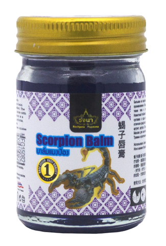 Бальзам с ядом скорпиона Rochjana Scorpion Balm, 60 гр