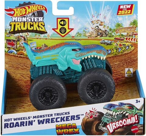 HOT WHEELS Monster Truck Lights & Sounds Mega Wrex (Tcar)