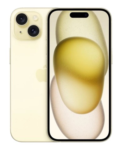 Смартфон Apple iPhone 15 512 ГБ (nano-SIM и eSIM), желтый