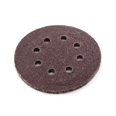 45-9-269 Круг абразивный на ворсовой основе, под липучку, перфорированный, Р40, 125мм, 5шт. (РемоКолор)