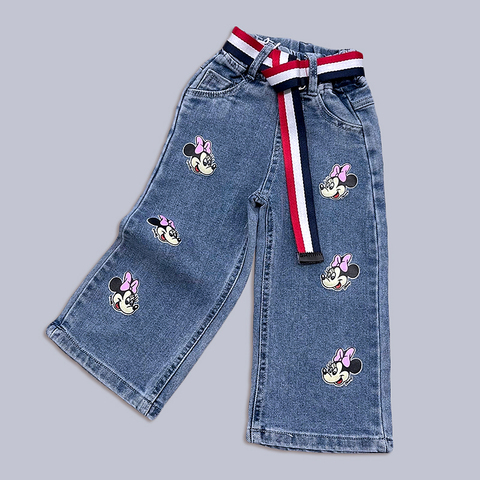 Джинсы девочке (1-6) 250425-G1528