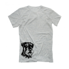 Футболка "Серьезный Шнауцер"