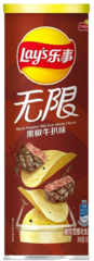Чипсы Lay's со вкусом Стейка Рибай и черного перца