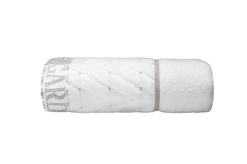 Полотенце 50x90 Garda Decor Орсетто белое