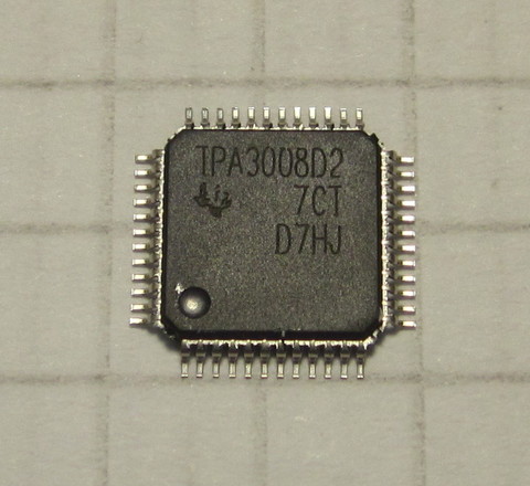 TPA3008D2 HTQFP-48