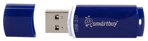 USB флэш-накопитель SMARTBUY 64GB USB 3.0 CROWN (SB64GBCRW-BL) синий