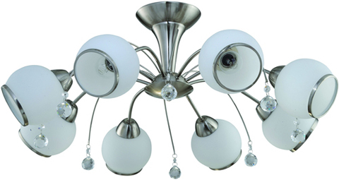 Люстра 831/8PF-Whitechrome