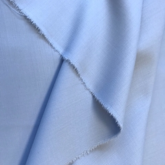 Ткань костюмно-плательная ткань цвет светло-голубой 3217