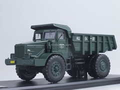 MAZ-525 Tipper 25 tons dark green 1:43 Start Scale Models (SSM)