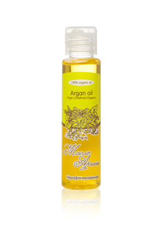 Масло АРГАНЫ Argan Oil Virgin Unrefined Organic нерафинированное, 50 ml