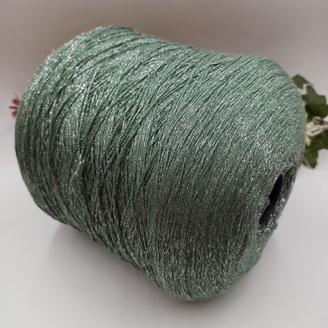 Арт Cotton Lurex - 10 Шалфей