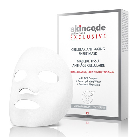 Skincode Exclusive: Клеточная антивозрастная маска для лица (Cellular Anti-Aging Sheet Mask)