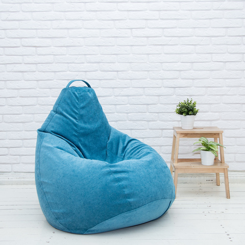 Груша M микровельвет (тёмно-бирюзовая)