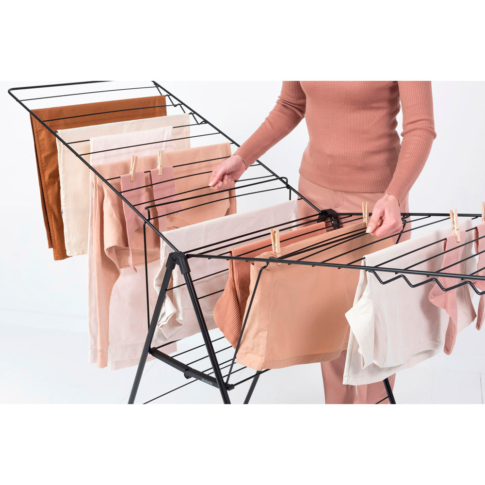 Сушилка напольная HangOn (25 м навески), Черный матовый, арт. 403460 - фото 13