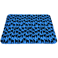 Матрас для собаки "Силуэты Акиты"