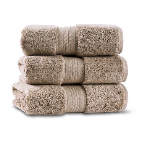 Полотенце 30x40 L'appartement Robin cobble stone коричневое