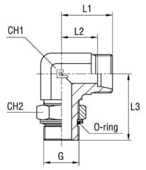 Штуцер FRG90 DL22 BSP 3/4 " (в сборе) CAST