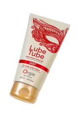 Интимный гель на водной основе Lube Tube Hot с разогревающим эффектом - 150 мл. - 