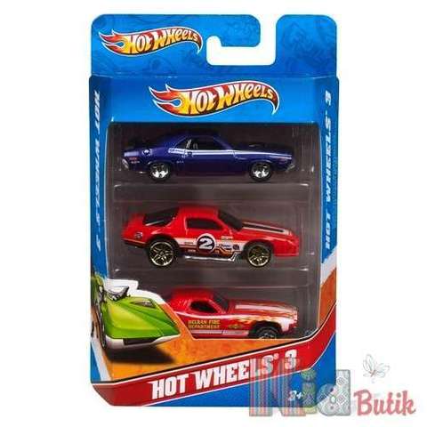 Подарочный набор автомобилей (3 шт.) Hot Wheels