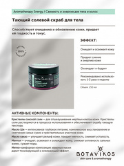 Botavikos Тающий солевой скраб для тела Aromatherapy Energy 250 мл
