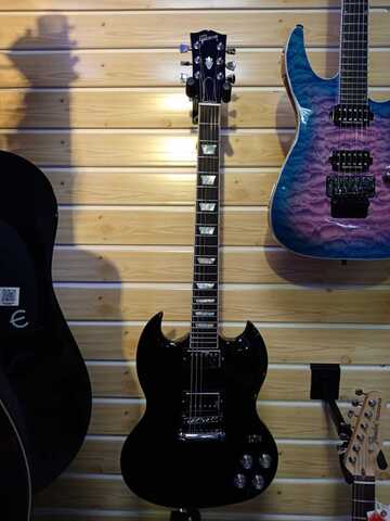 GIBSON SG MODERN TRANS BLACK FADE