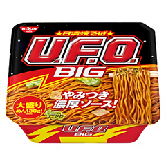 Лапша б/п NISSIN U.F.O BIG ЯКИ СОБА с соевым соусом 167 гр