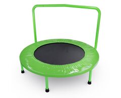 Батут с поручнем DFC JUMPFIT 36'' зеленый SD1810149Z-G