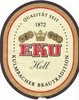 Пиво Eku Hell этикетка