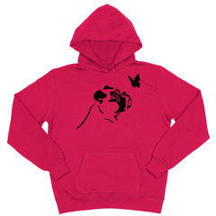 Толстовка "Боксер и бабочка"