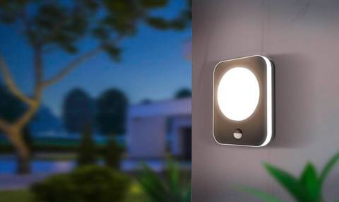 Уличный светодиодный настенный светильник с датчиком движения Eglo MADRIZ 99584 2