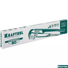 KRAFTOOL PANZER-90, №4, 3?, 670 мм, трубный ключ с прямыми губками (2734-30)