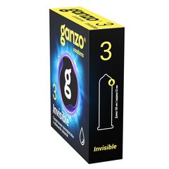 Супертонкие презервативы Ganzo Invisible - 3 шт. - 