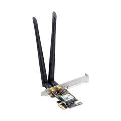 Cudy - Адаптер PCI-E с поддержкой Wi-Fi 6 AX3000 и Bluetooth WE3000