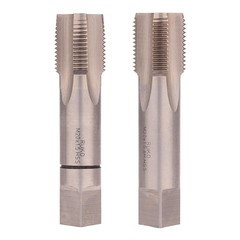 Метчик М20х1,5 (Комплект 2шт) DIN2181 HSS-G 6h 80мм a=12 Ruko 235200