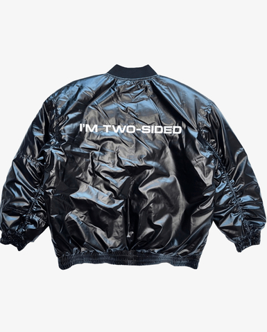 Бомбер Protocol Detroit I'm Two Sided черный