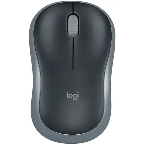 Мышь беспроводная Logitech M185 Swift Grey (USB, оптическая, 1000dpi, 2but) (910-002252)