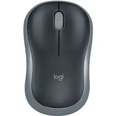 Мышь беспроводная Logitech M185 Swift Grey (USB, оптическая, 1000dpi, 2but) (910-002252)