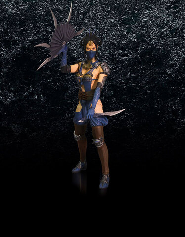 Фигурка Китана из игры Мортал Комбат 10