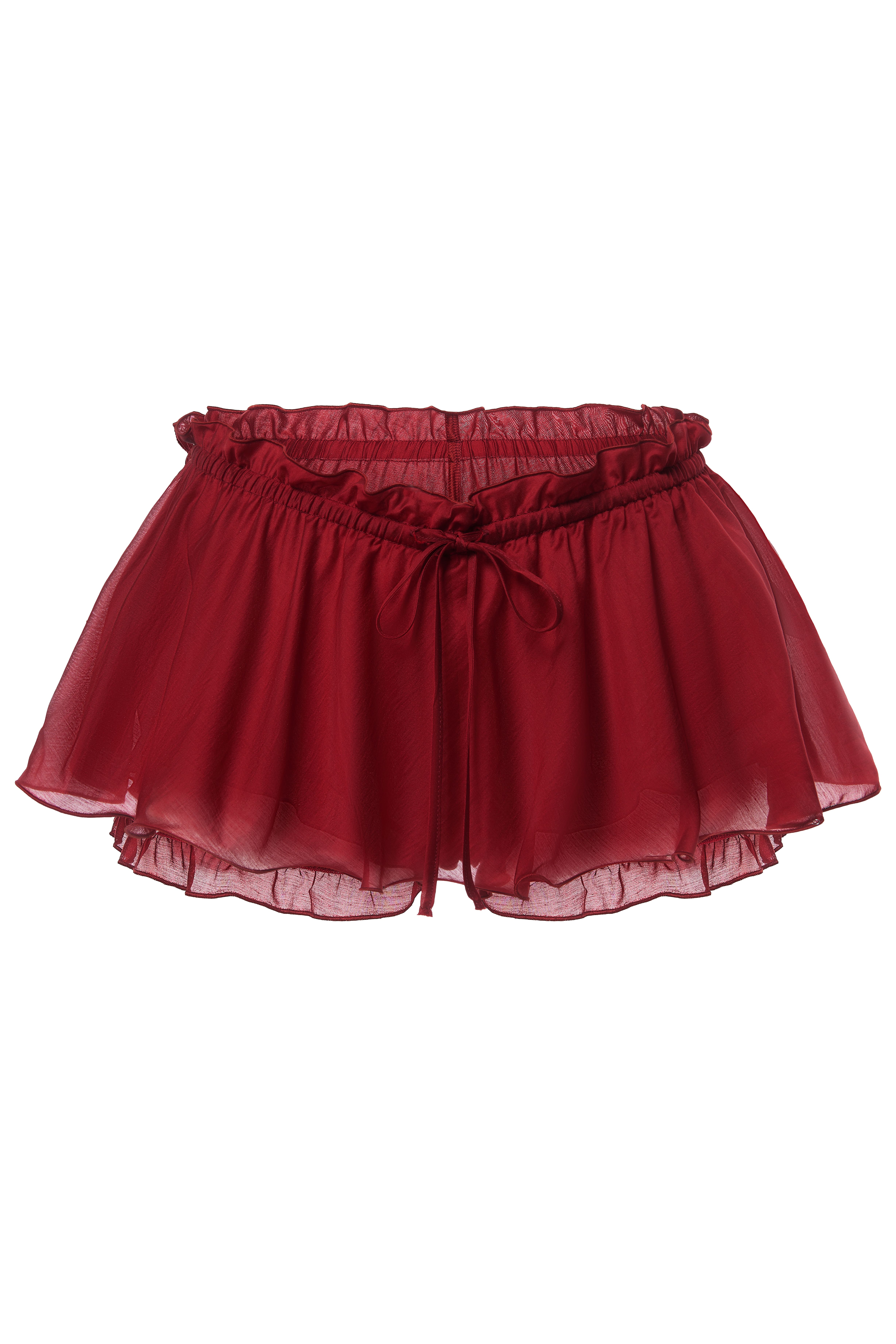 Пляжный комплект Maddy Burgundy Bordo