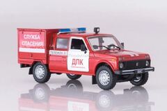 VAZ-2121 Niva VIS-294611 Rescue Service 1:43 DeAgostini Auto Legends USSR #253