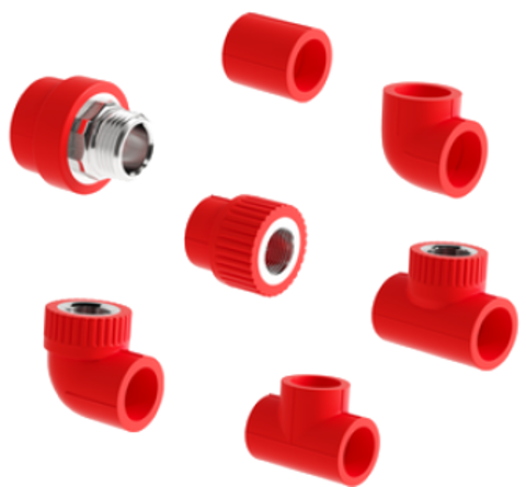 Труба slt blockfire pp r. Тройник пожаростойкий переходной pp-r дн75×63×75 slt blockfire. бурт slt blockfire pp-r. отвод slt blockfire pp-r комб. вр 32×12&quot;. муфта slt blockfire pp-r комб. вр 32х34&quot; для монтажа оросителя.
