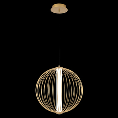 Подвесной светодиодный светильник Crystal Lux SYNC SP18W LED GOLD