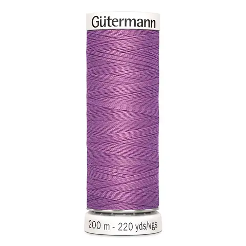 Нить Sew-All 200 м, Gutermann, 716 сиренево-розовый