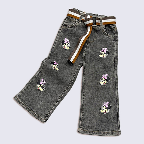 Джинсы девочке (1-6) 250425-G1529