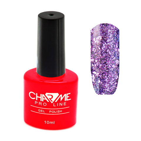 Гель-лак 03 - аметист Crystal Effect CHARME