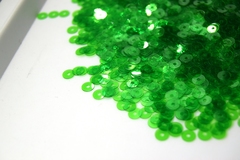 Пайетки плоские 4 мм. Verde (7042)