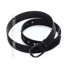 Купить ремень стропяной брючный - Магазин тельняшек.ру 8-800-700-93-18Ремень стропяной брючный Черный со стальной пряжкой в Магазине тельняшек