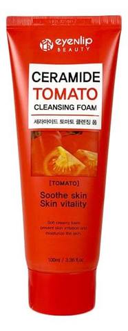 Eyenlip Ceramide Tomato Cleansing Foam Пенка с экстрактом томата